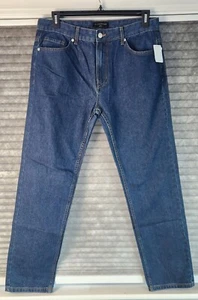 NEW Banana Republic Mens Denim Long Pant Blue Slim Fit Stretch Jeans Size 34X34 - Picture 1 of 11