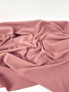Damask Rose Berlin Soft Suede Leather - Picture 1 of 3