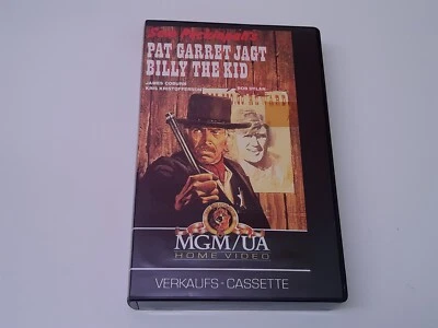 Pat Garret jagt Billy The Kid 1973 VHS German PAL Video Glasbox-Einleger - Bild 1 von 4
