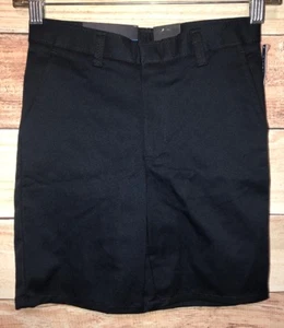 Nautica Boys Shorts Size 7 Navy Blue Flat Front Stretch Adjustable NWT LBB76 - Picture 1 of 6