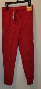 NWT BOYS SIZE 10, RED GYMBOREE GYMSTER PANTS WITH JERSEY LINING - Picture 1 of 4