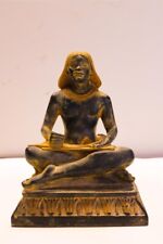 Marvelous Egyptian scribe statue, read and write figurine statue