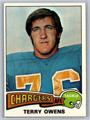 1975 Topps #256 Terry Owens - Image 1 of 2