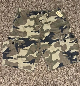 NWT AEROPOSTALE Mens Camouflage Cargo STRETCH Aero Camo Shorts Sz 30 NEW 10”long - Picture 1 of 11