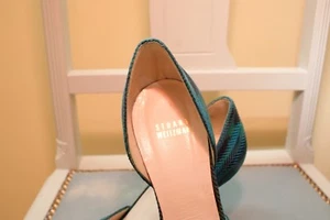 STUART WEITZMANN Peep Toes, Gr. 38, smaragdgrün, w.NEU - Bild 1 von 6