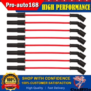 7mm Spark Plug Ignition Wire Set For Chevy Silverado Tahoe Express GMC Sierra V8 - Picture 1 of 12