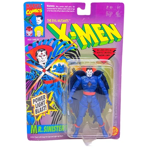 New 1993 ToyBiz X-Men Mr. Sinister Action Figure Sealed Cover