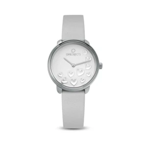 Ops Objects OPS! BOLD HEART Orologio da polso donna con cuori solo tempo donna - Picture 1 of 7