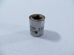 Vintage MAC Tools X186 3/8" Drive 9/16" 6 pt Socket USA - Bild 1 von 8