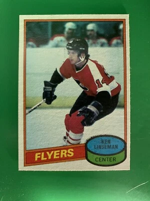 1980-81 Topps Ken Linseman Philadelphia Flyers #24 - Image 1 of 2