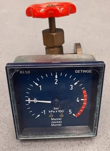 Getinge Gauge, Vac / Press and NT100 Control valve/ball valve - Picture 1 of 5