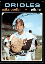 1971 Topps Mike Cuellar . Baltimore Orioles #170