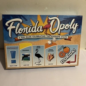 FloridaOpoly Sunshine State Monopoly Board Game Brand made in USA EUC - Picture 1 of 7