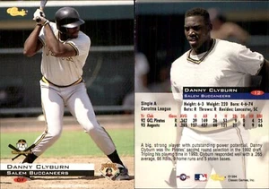 Danny Clyburn 1994 Classic #12 RC Card *AutographDen* Salem Buccaneers - Picture 1 of 1