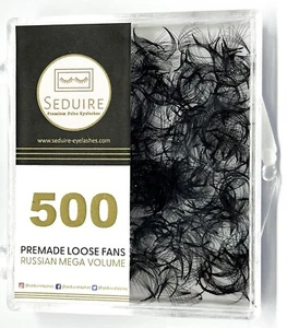 Extensiones de racimo de pestañas sueltas volumen ruso pestañas abanico 3D a 20D prefabricadas - Imagen 1 de 9