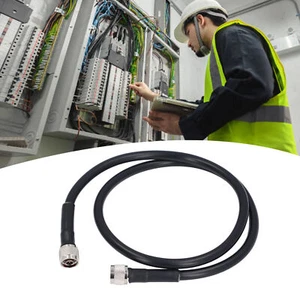 Typ N Złącze męskie na męskie Kabel RF 50Ω Przedłużacz koncentryczny GEL400 Linia testowa - Zdjęcie 1 z 12