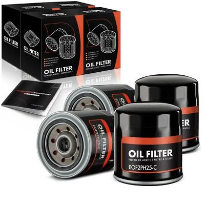 4x Filtro de aceite de motor para Jeep Cherokee CJ5 Pontiac Phoenix 10 k millas protección Foto 1 de 4