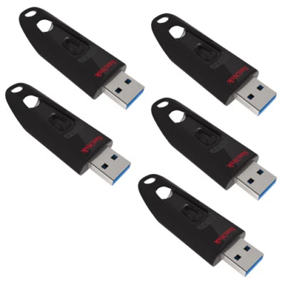 SanDisk 256GB 128GB 64GB 32GB 16GB USB 3.0 Cruzer Ultra CZ48 Flash Drive OTG Lot - Image 1 of 4