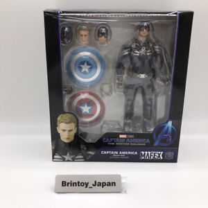 MAFEX No.202 CAPTAIN AMERICA Stealth Suit Figure The Winter Soldier MEDICOM TOY 