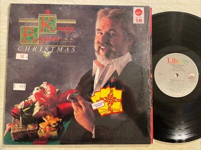 Kenny Rogers Christmas LP Liberty Holiday 1st Press + Inner & Shrink EX!!!! Foto 1 de 4