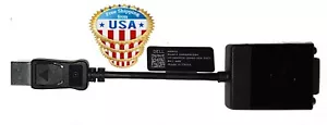 2X Genuine Dell Display Port DP/N to DVI Adapter 0KKMYD DANARBC084 Rev A00 NEW - Picture 1 of 4