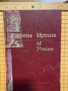Favorite Hymns of Praise Hymnal - Tabernacle Publishing 1969 - Bild 1 von 6