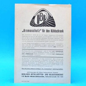 Metallhütten- und Halbzeugwerke Berlín folleto publicitario 1966 CC - Imagen 1 de 1