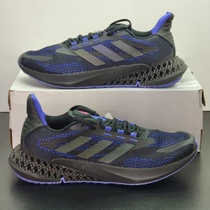 Adidas 4DFWD Pulse Scarpe Uomo Taglia 11 Nero Blu Sneakers Corsa Atletica - Foto 1 di 8