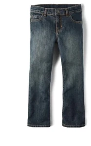 The Children's Place Big Boys' Bootcut Jeans, Dust, Dust Bowl Wash, Size 10.0 jO - Picture 1 of 3