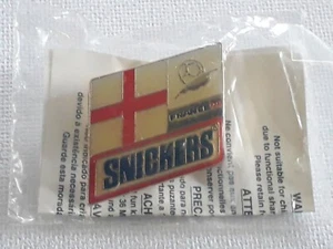 France Olympics 98 Snickers sponsors badge unopened New /size 32 x 22 mm - Picture 1 of 1