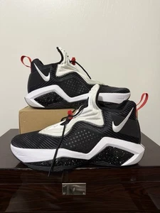 Nike LeBron Soldier XIV schwarz weiß Basketball Turnschuhe CK6024-002 Herren Größe 14 - Bild 1 von 5