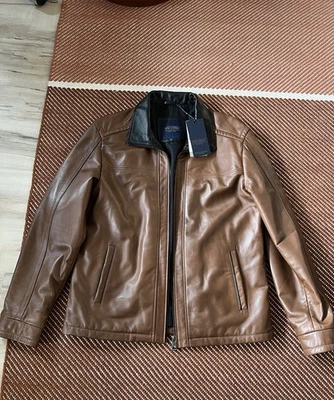 Gorgeous Soft Lambskin Leather Jacket, Men’s Small, Empress Hotel Victoria NWT! - Image 1 of 4