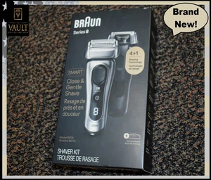 Braun 8517s Series 8 Electric Razor for Men Galvano Silver. Brand New, Sealed! - Picture 1 of 8