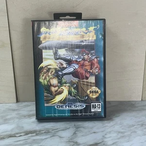 Sega Genesis Video Game Street Fighter II Special Champion Edition & Book/Case - Bild 1 von 4