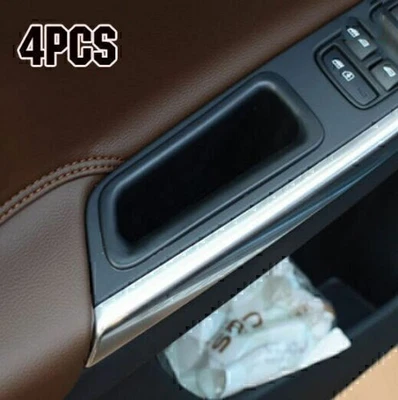 4x Car Door Handle Storage Box Cup Armrest Containers Fit VOLVO XC60 2009-16 - Image 1 of 4