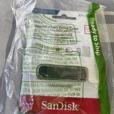 128GB SanDisk iXpand Flash Drive Luxe iPhone & iPad Lightning & USB-C Connector - Image 1 of 2