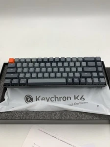 Keychron K6 Wireless Mechanical Keyboard - Geteron Red Switches - Picture 1 of 14