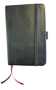 Black Hard Cover Office/Traveling Notebook - Picture 1 of 2