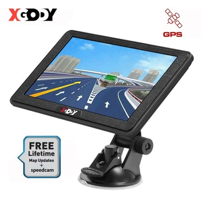 7 Zoll GPS Navi Europa HD Navigationsgerät (18 cm 7 Zoll) Bildschirm 48 Länder - Bild 1 von 4