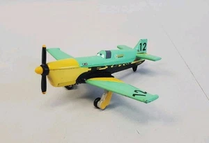 Disney Pixar Planes Piston #12 Nebraska Trials Plane Mattel 1:55 - Picture 1 of 6