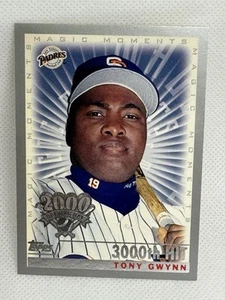 2000 Topps Opening Day #109E Tony Gwynn San Diego Padres 3000 Hit NrMt - Picture 1 of 2