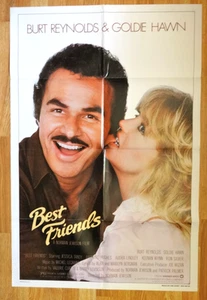 BEST FRIENDS - Burt Reynolds & Goldie Hawn - 1982 Original Movie Poster 27x41" - Bild 1 von 1