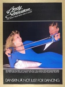 1983 Danskin Body Sensation Leotards & Tights vintage print Ad - Picture 1 of 1
