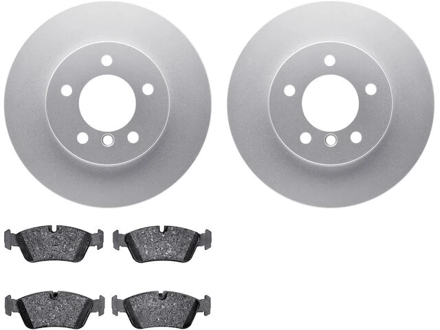 Kit de pastillas de freno delanteras y rotor para BMW 325i 2001-2005 2002 2003 2004 CD595JZ Foto 1 de 1