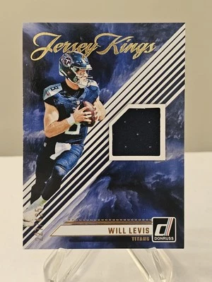 2024 Donruss 227/425 Will Levis Jersey Kings Materials Card #JK-WLE - Image 1 of 3