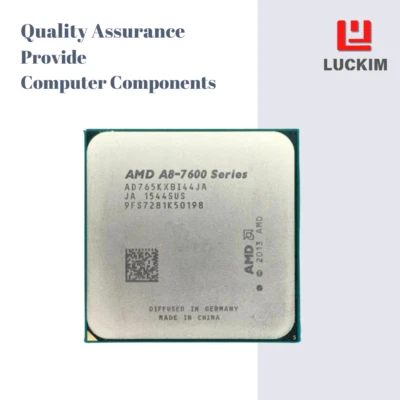 AMD A8-7650K CPU - Socket FM2+ 4 Cores 4 Threads 3.3GHz 1MB L2 Cache 4MB L3 Cach - Image 1 of 4