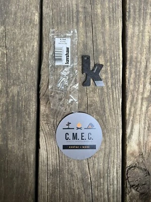 Kershaw K-Tool 3Cr13 Stainless Steel Keychain Multi-Tool 0.7 oz BlackWash Finish - Image 1 of 2