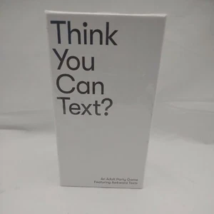 Think You Can Text? Ein Party Kartenspiel Brandneu Versiegelt Erwachsene 17+ (3+ Spieler) - Bild 1 von 6