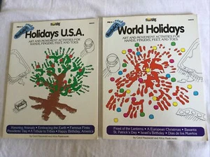 2 Pre-K to 1 PB Idea Books: BodyArt: World Holidays & BodyArt: Holidays USA - Picture 1 of 12