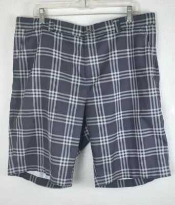 Sligo Golf Shorts Mens Gray Plaid Sz 38  - Image 1 of 4